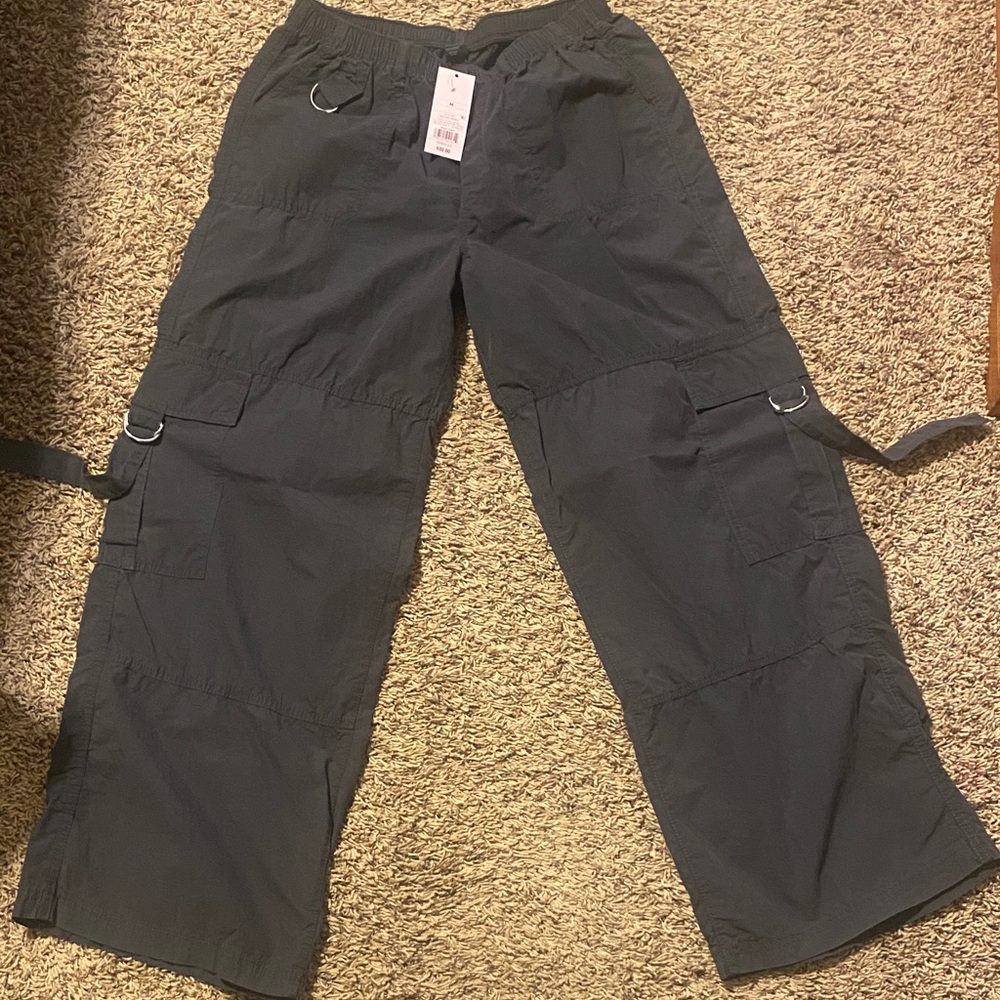 Wild Fable Charcoal Elastic Waist Pants